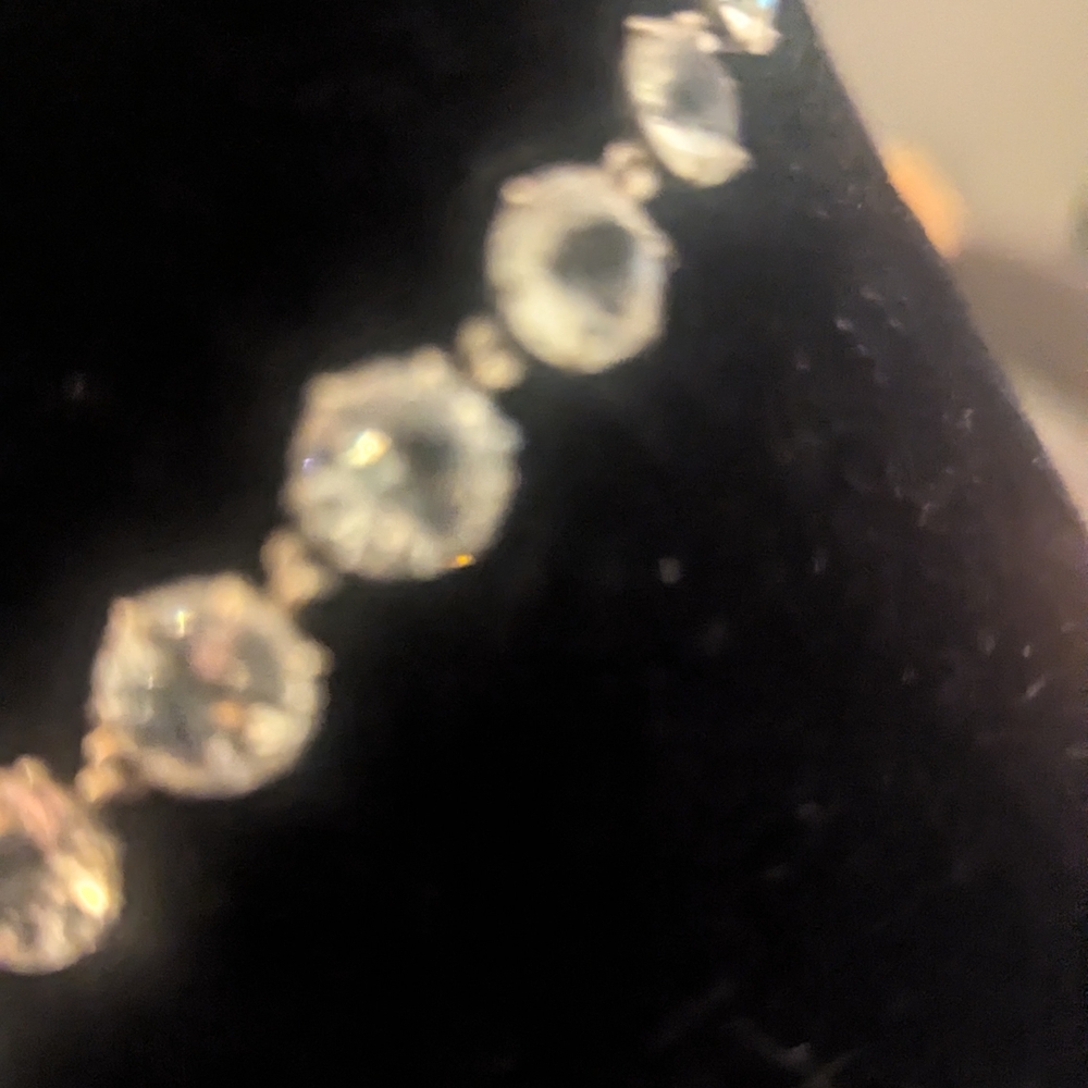 Stunning Vintage Art Deco Czech Bohemian Crystal Necklace - Picture 6 of 6